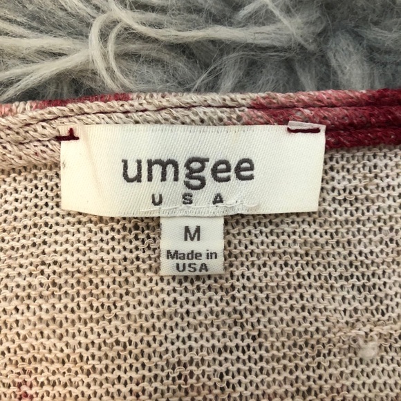 UMGEE oversized tie dye knit tunic top medium - Picture 8 of 9